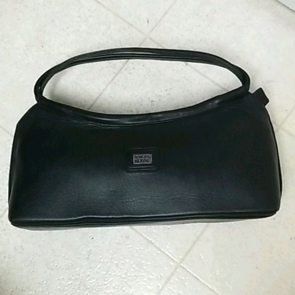[New] SERGIO ROSSI leather baguette purse